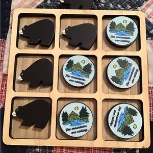 Wooden checkerboard set 3/$15 sale must buy three listings for sale price